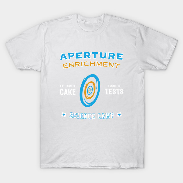 Aperture Science Camp T-Shirt-TOZ